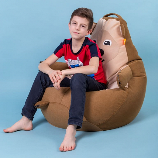 Детское кресло игрушка - мишка бурый,#2