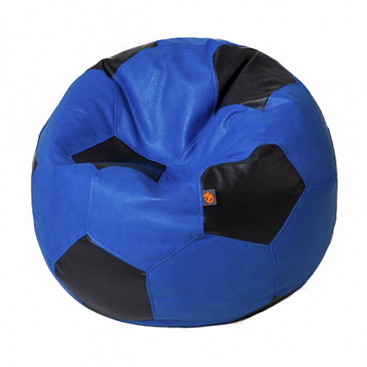 Мяч "Bari" экокожа - синий/черный