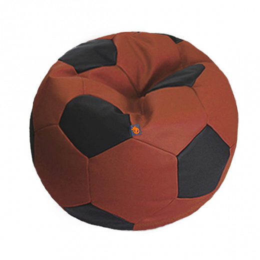 Мяч "Bari" экокожа - коричневый/черный