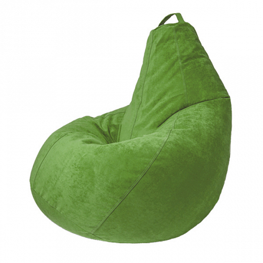 Груша "Bormio" микровелюр - ирландский зеленый
